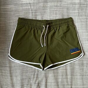 BIKE running shorts with liner. Size Large
